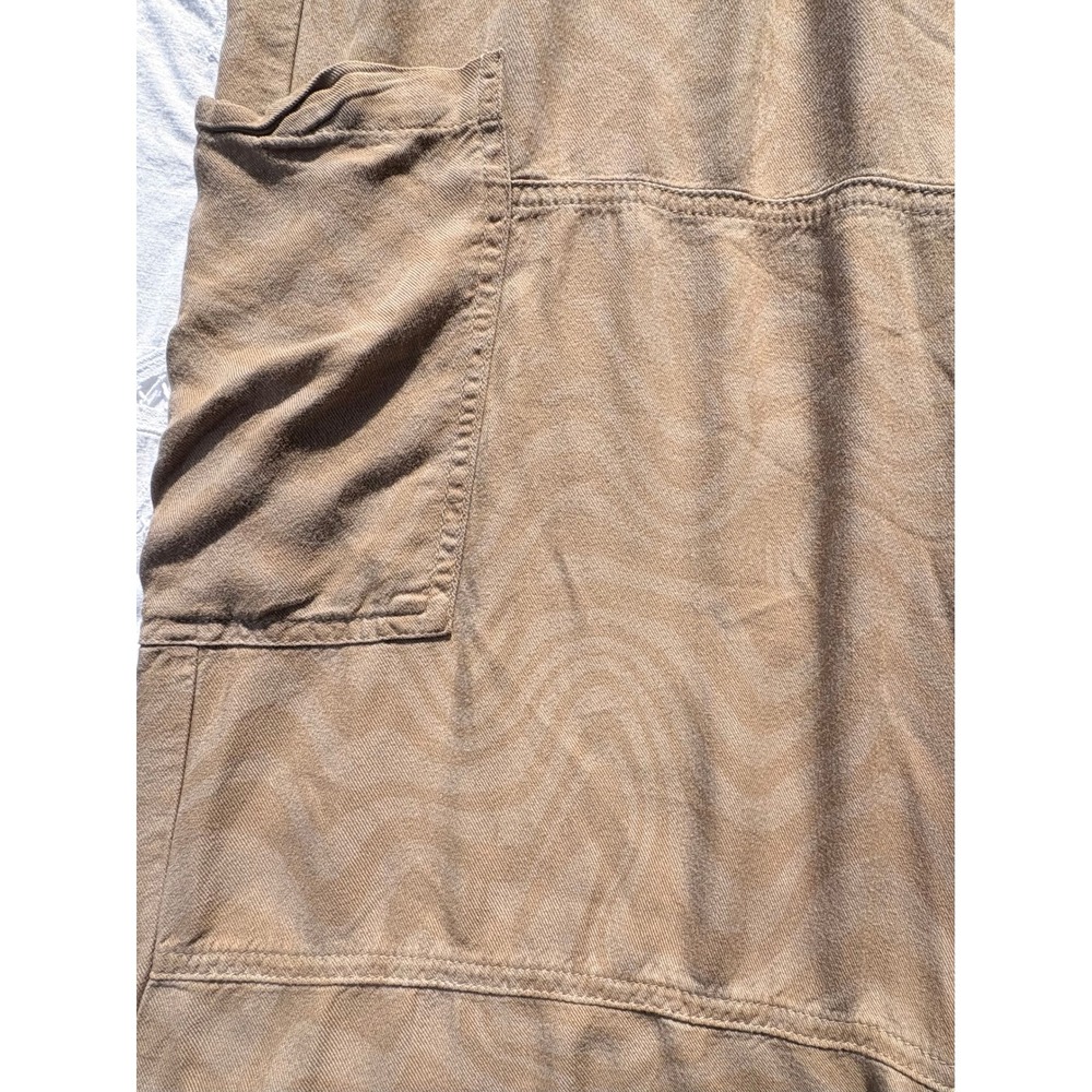Urban Outfitters Marble Print Tan Wide Leg Cargo Pants Medium OB1623834 - Picture 8 of 11